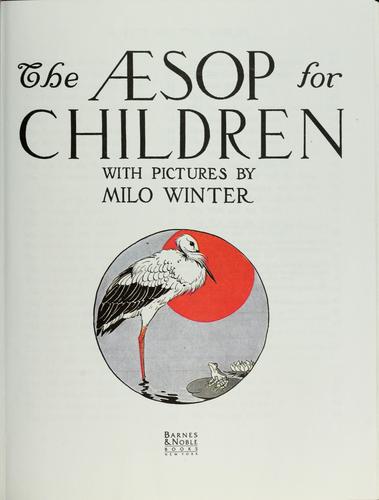 Aesop: The Aesop for children (1947, Barnes & Noble Books)