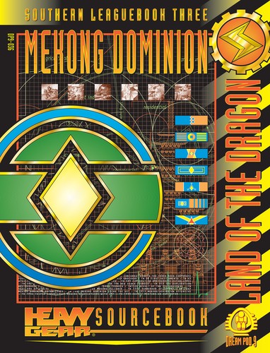 Darren Rider, Andrew Lucas: Heavy Gear Southern Leaguebook Three - Mekong Dominion (Paperback, 1998, Dream Pod 9)