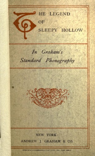 Washington Irving: The legend of Sleepy Hollow (1899, A.J. Graham & Co.)