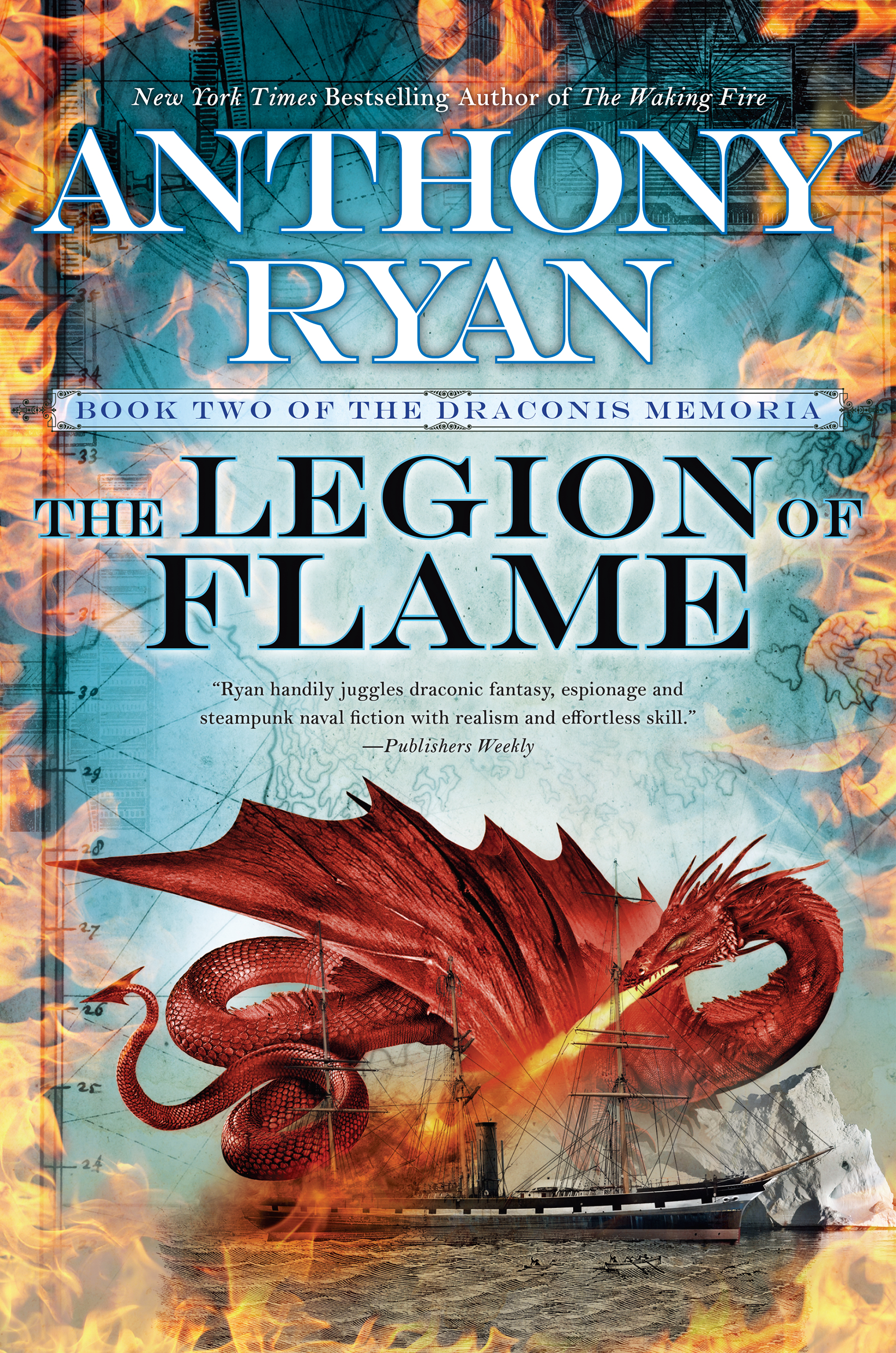 Anthony Ryan: The legion of flame (Hardcover, 2017, Ace Books)