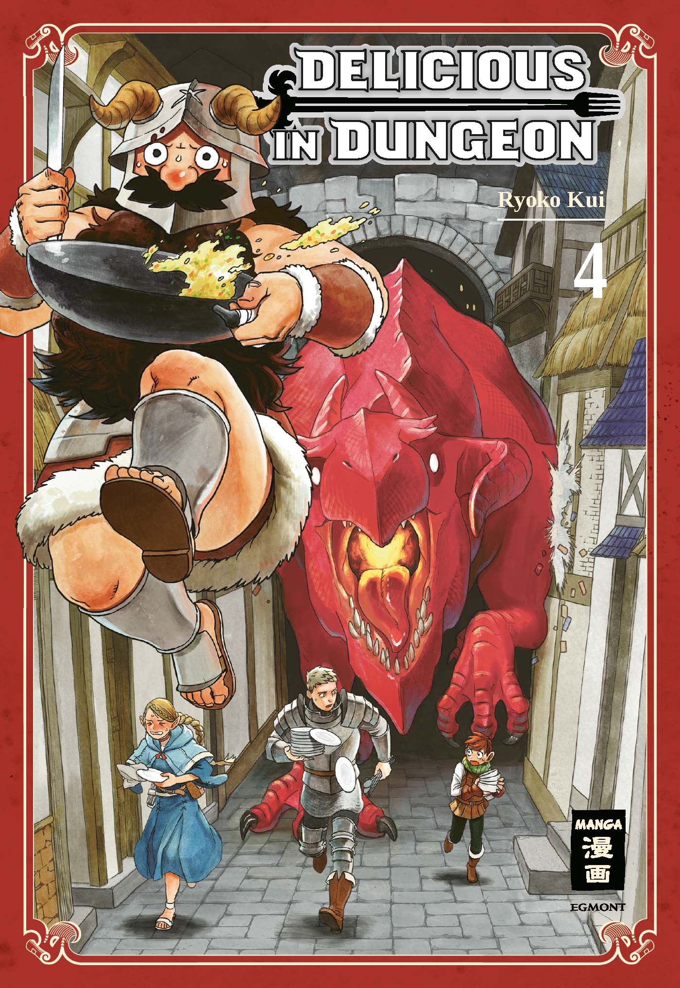 Merge with 11541 (Ryoko K.): Delicious in Dungeon 04 (Paperback, deutsch language, Egmont Manga)