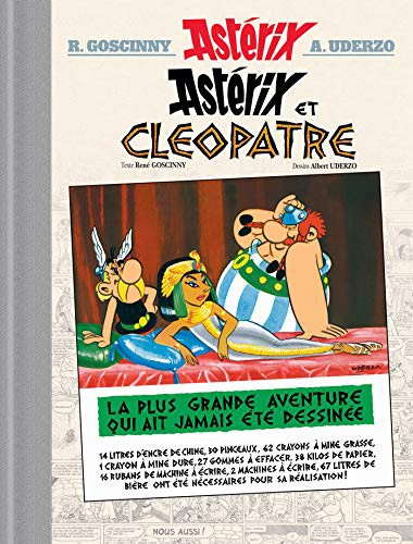 René Goscinny, Uderzo.: Astérix - Astérix et Cléopâtre - n°6 - Version Luxe (Hardcover, 2021, HACHETTE)