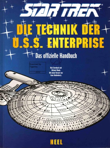 Rick Sternbach: Die Technik der U.S.S. Enterprise (German language, 2005, Heel)