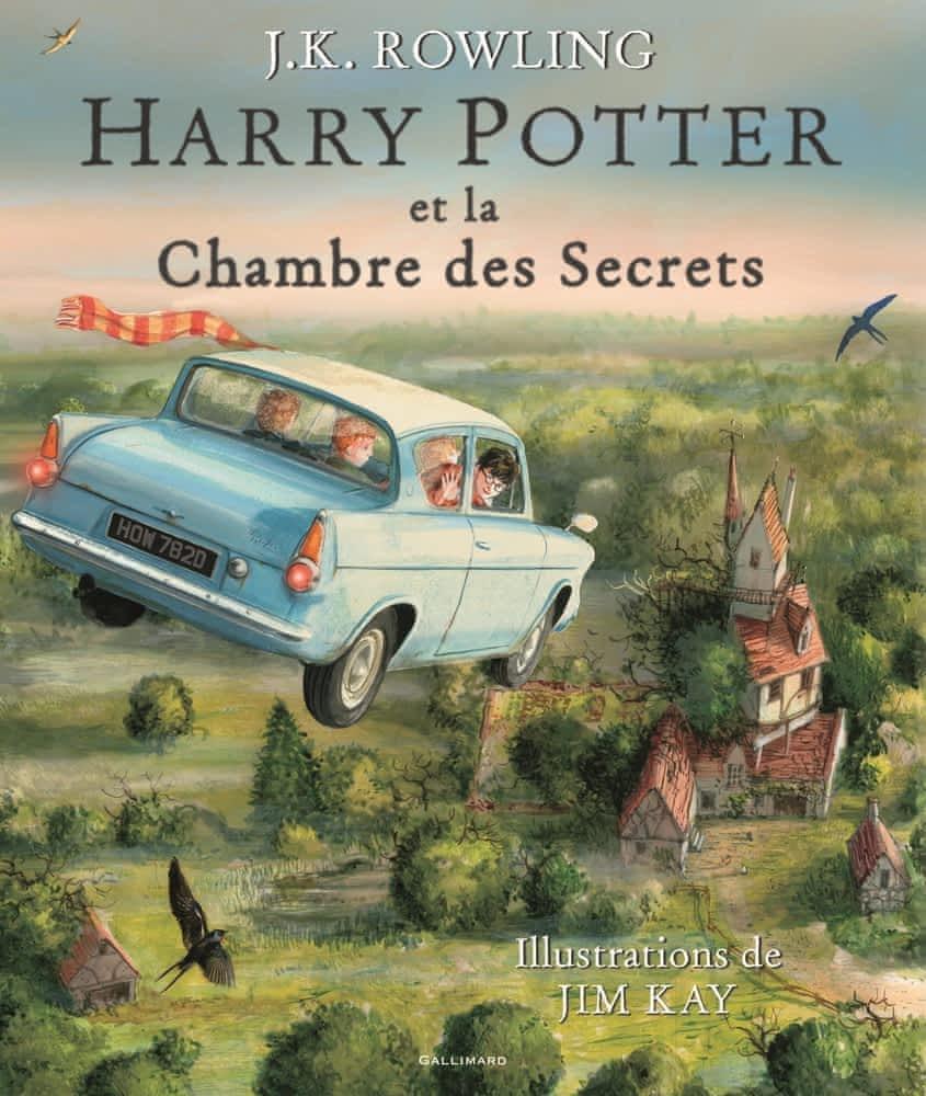 J.K. Rowling, Minalima Design: Harry Potter et la Chambre des Secrets (French language, 2016)