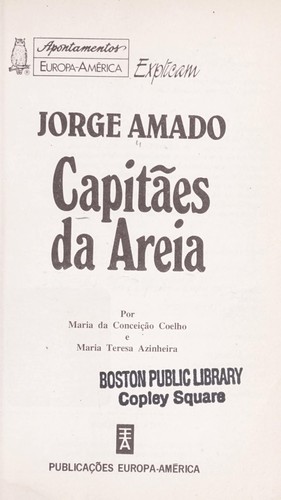 Jorge Amado: Capitães da Areia