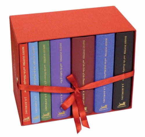 J. K. Rowling: Deluxe Harry Potter UK/Bloomsbury Publishing Vol 1-7 Boxed Set (The Complete Harry Potter Collection) (Hardcover, 2007, Bloomsbury Publishing PLC, UK)