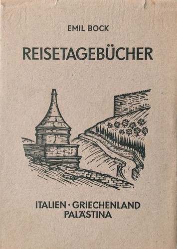 Reisetagebücher (1960, Verlag Urachhaus Stuttgart)