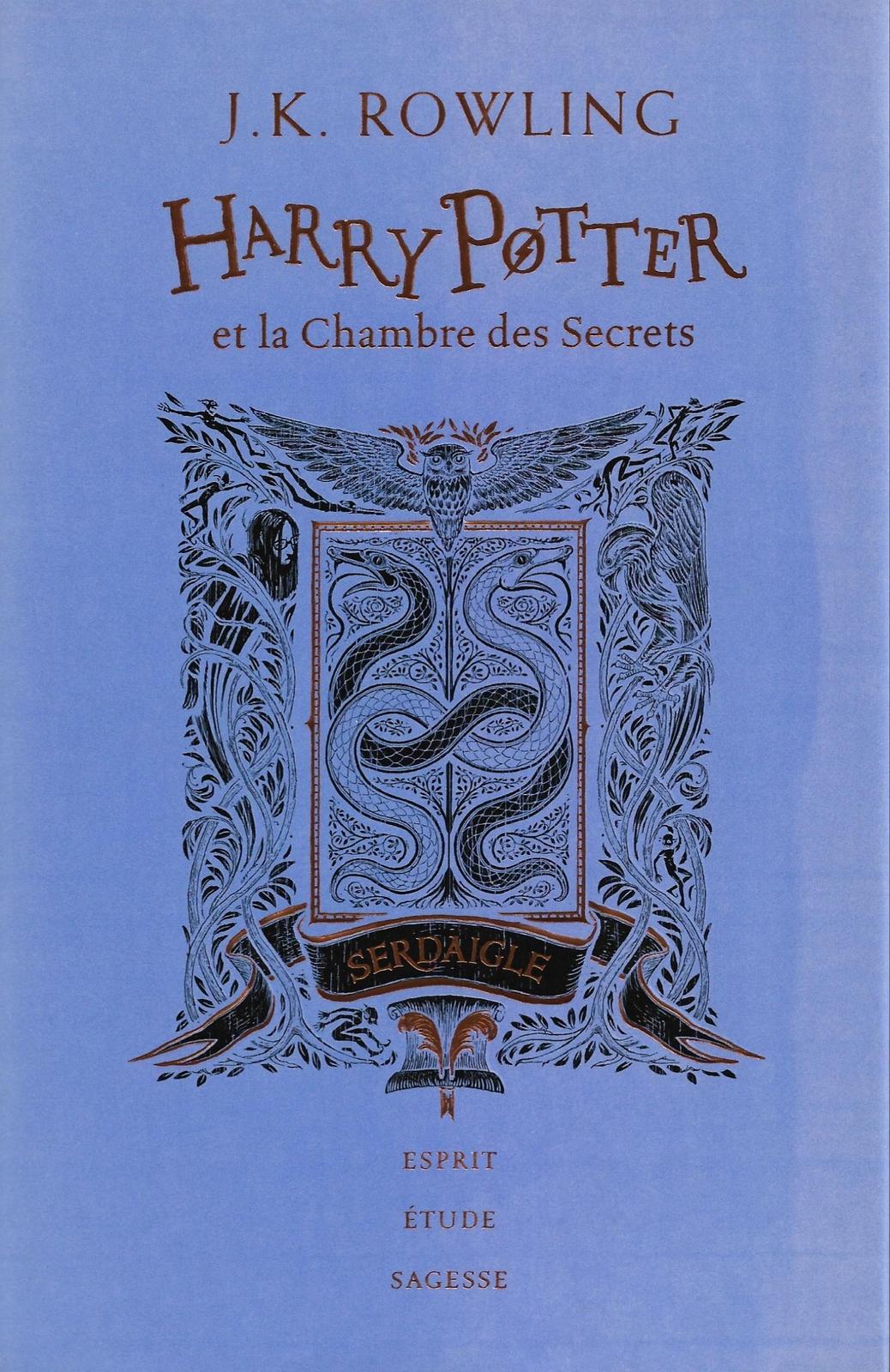 J.K. Rowling, Minalima Design: Harry Potter et la Chambre des Secrets (French language, 2019, Éditions Gallimard)
