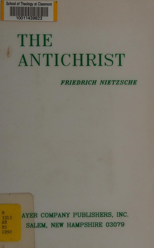 Friedrich Nietzsche: The Antichrist (Paperback, 1992, Beaufort Books)