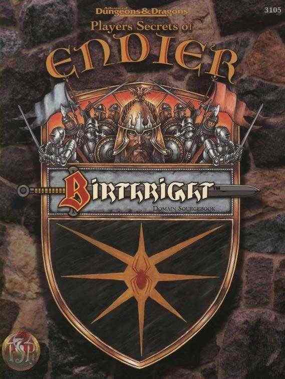 Endier Domain Pack (Birthright Legacy of Kings Accessory) (Paperback, Wizards of the Coast)