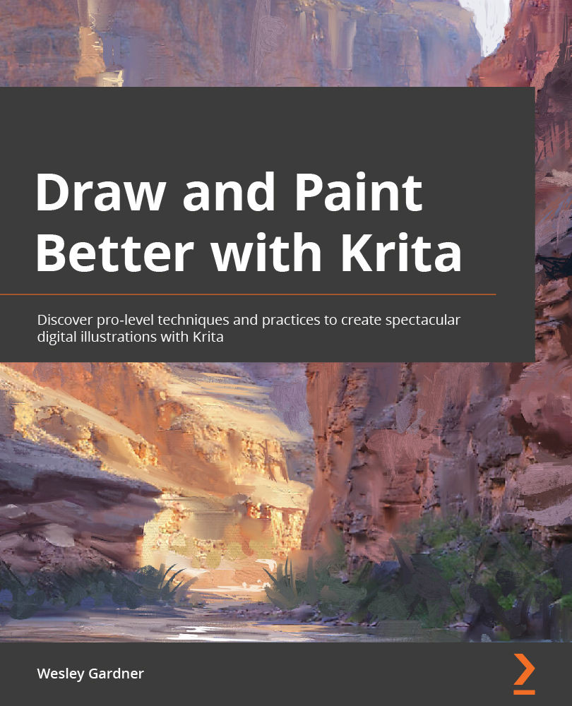 Wesley Gardner: Draw and Paint Better with Krita (EBook, Englisch language, Packt Publishing)