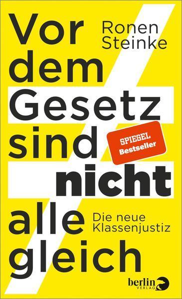 Vor dem Gesetz sind nicht alle gleich (German language, 2022, Berlin Verlag)