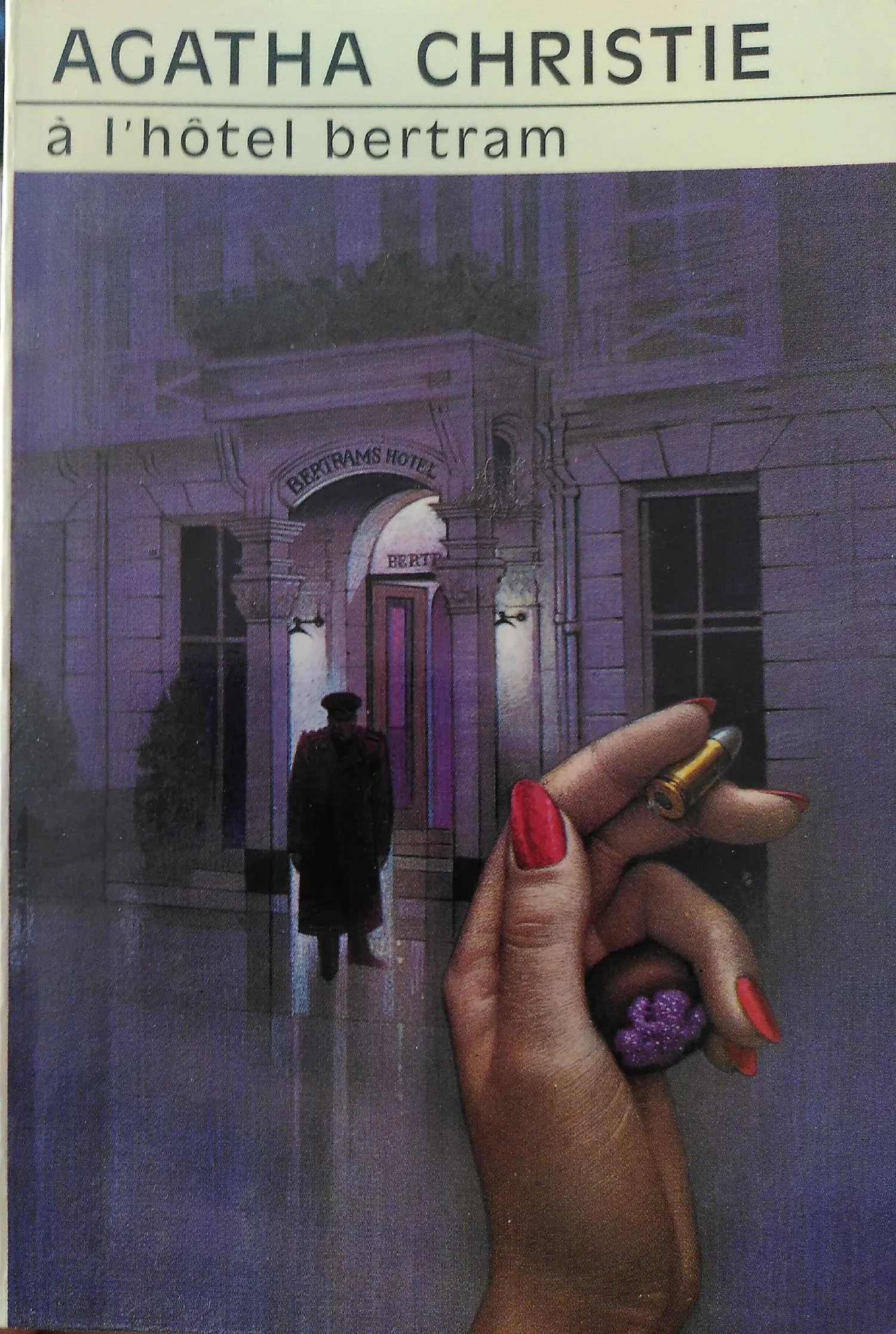 Agatha Christie: à l'hôtel bertram (French language, 1967, Librairie des Champs Élysées)