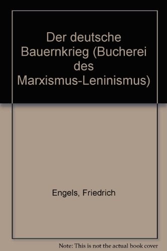 Friedrich Engels: Der deutsche Bauernkrieg (German language, 1989, Dietz)