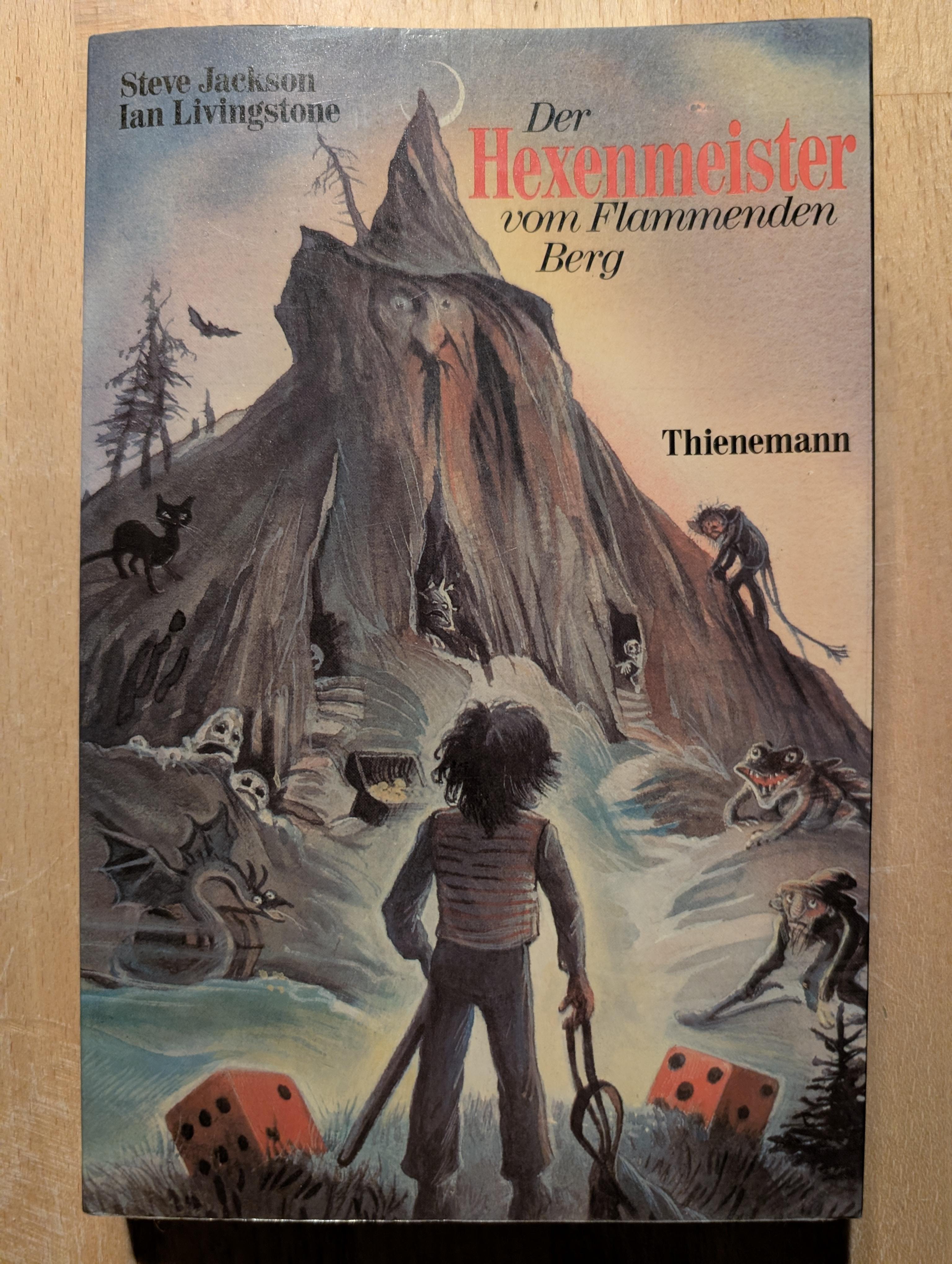Steve Jackson, Ian Livingstone: Der Hexenmeister vom Flammenden Berg (Paperback, German language, 1983, Thienemann Stuttgart)