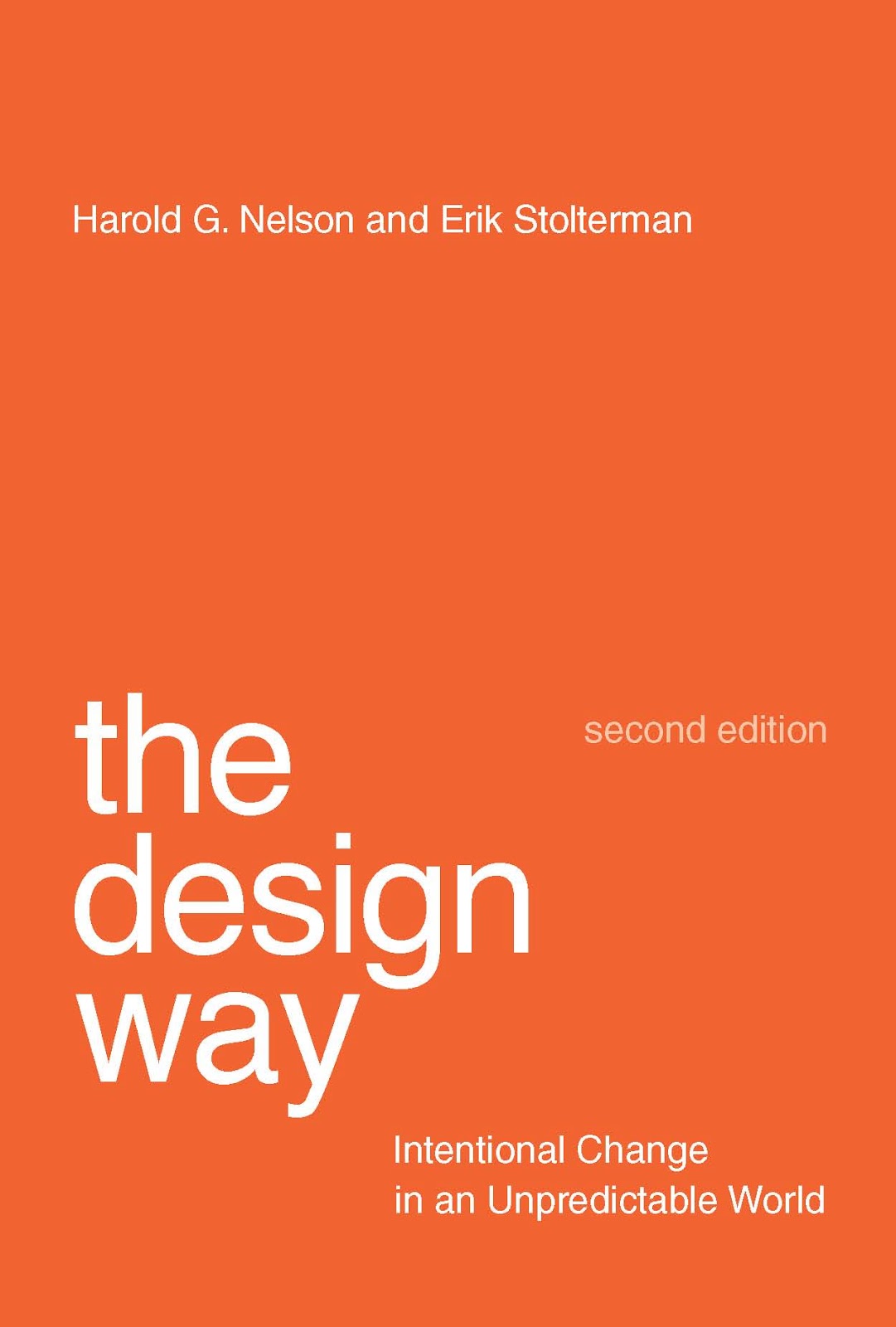 Harold G. Nelson: The design way (2012, MIT Press)