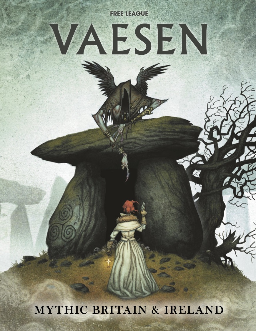 Graeme Davis, Dave Semark, Matthew Tyler-Jones: Vaesen – Mythic Britain & Ireland (Hardcover, Free League)