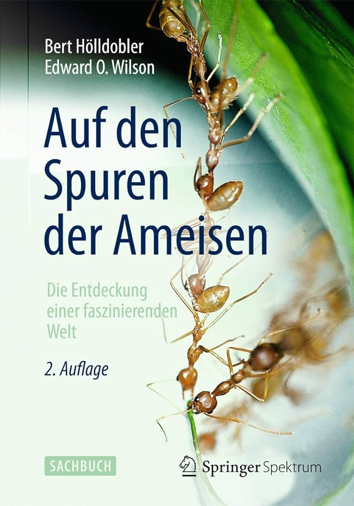Bert Hölldobler, Edward O. Wilson: Auf den Spuren der Ameisen (Hardcover, Springer Spektrum)