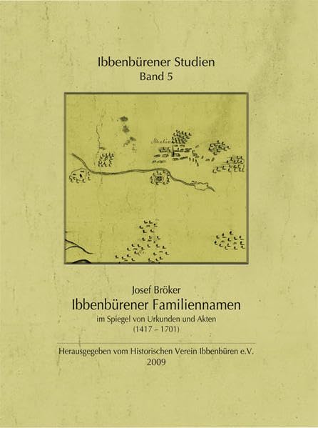 Josef Bröker: Ibbenbürener Familiennamen (Hardcover, deutsch language, Ibbenbürener Vereinsdruckerei)