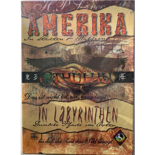 Penelope Love, Frank Heller, Wolfgang Schiemichen, Keith Herber: Amerika In Städten und Wäldern – In Labyrinthen Dunkle Pfade im Osten (2001, Pegasus Spiele)