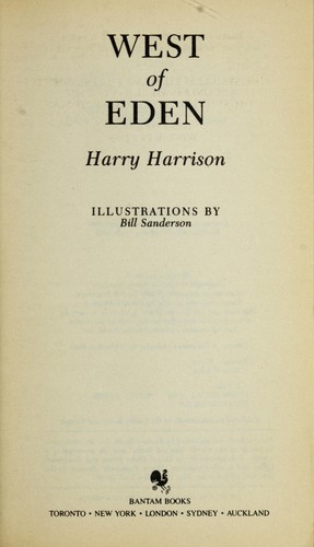 Harry Harrison: West of Eden (Paperback, 1989, Bantam Books)