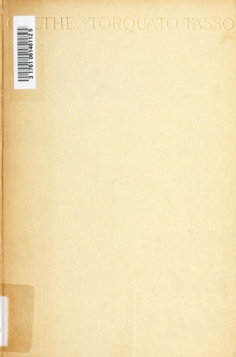 Johann Wolfgang von Goethe: Torquato Tasso (German language, 1910, Ernst Rowohlt)