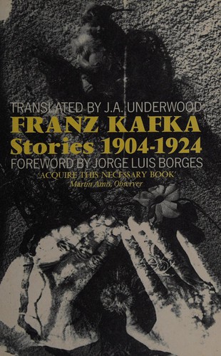 Franz Kafka: Stories 1904-1924 (1990, Cardinal)