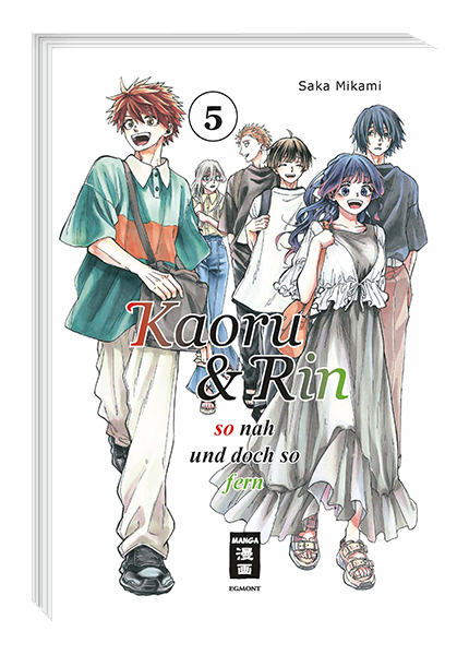Saka Mikami: Kaoru und Rin 05 - So nah und doch so fern (Paperback, Deutsch language, Egmont)
