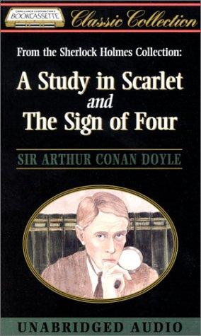Arthur Conan Doyle: A Study in Scarlet and The Sign of Four (AudiobookFormat, Bookcassette)