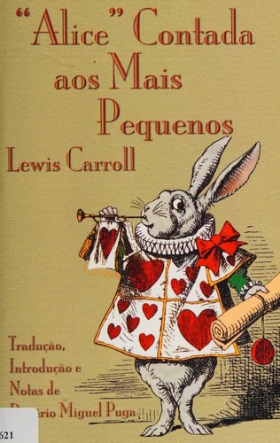 Lewis Carroll: "Alice" contado aos mais pequenos (Portuguese language, 2015, Evertype)
