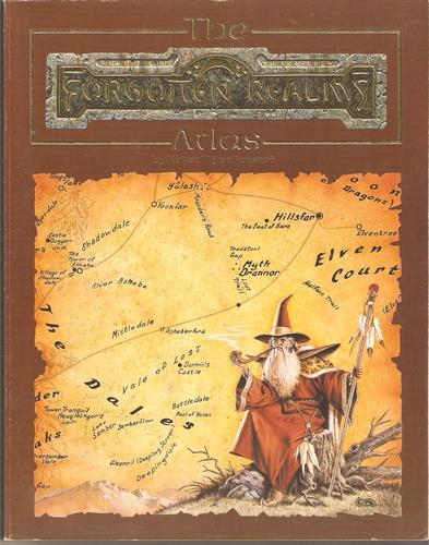 Karen Wynn Fonstad: The  Forgotten Realms Atlas (1990, TSR)