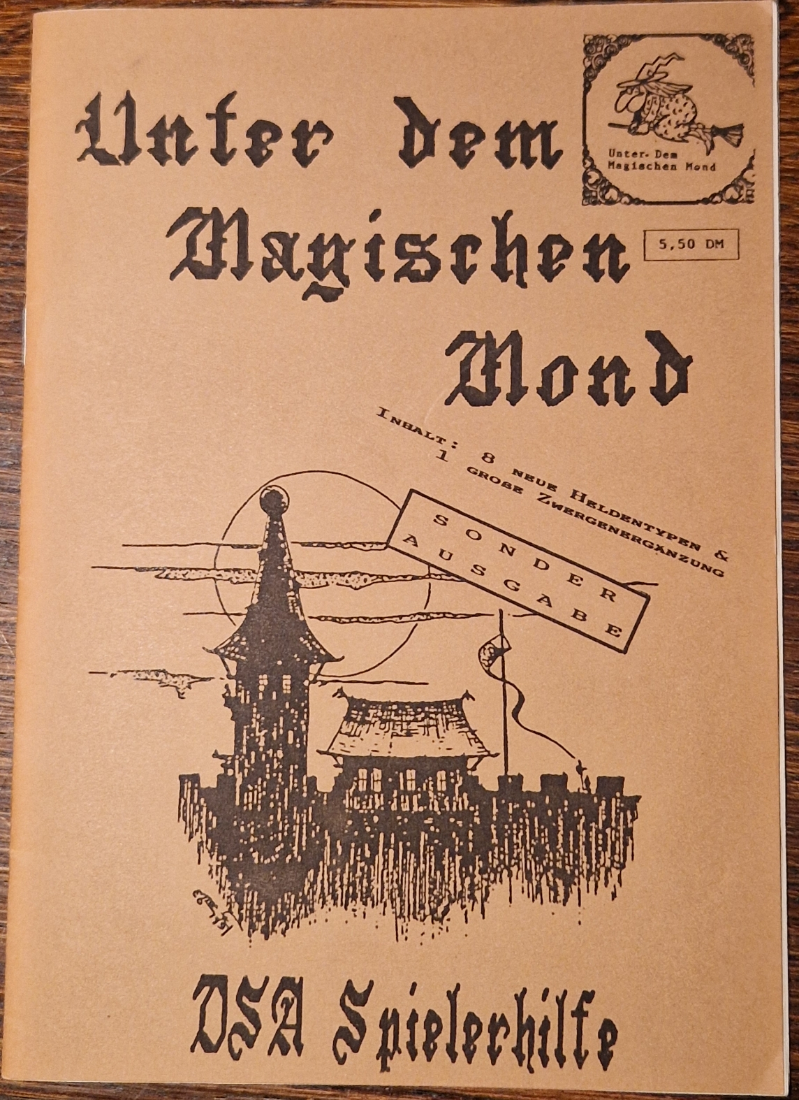 Roman Kott, Steffen Kott, Arne Weber, Manuel Brandt: Unter dem Magischen Mond (Paperback, Deutsch language, 1991)