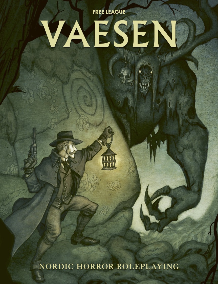 Rickard Antroia, Nils Hintze, Johan Egerkrans, Nils Karlén: Vaesen (Hardcover, Free League)