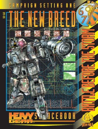Jean Carriers: Campaign Setting One the New Breed Battle Before the Storm (Paperback, 1997, Dream Pod 9)