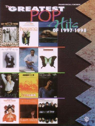 John Brimhall: The Greatest Pop Hits of 1997-1998 (Paperback, 1998, Warner Bros Pubns)