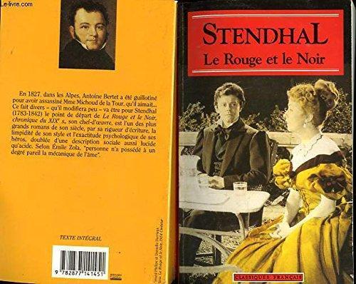 Stendhal: Le rouge et le noir : chronique de 1830 (French language, 1993)