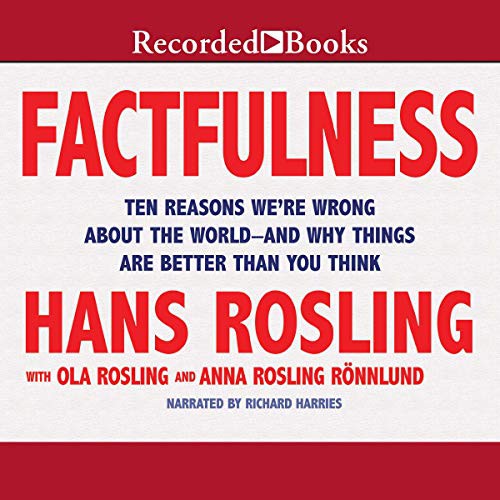 Hans Rosling, Ola Rosling, Anna Rosling Rönnlund: Factfulness (AudiobookFormat, 2018, Recorded Books, Inc. and Blackstone Publishing)