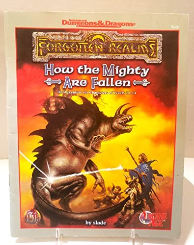 Nelson Slade Bond: How the Mighty Are Fallen (AD&D Fantasy Roleplaying, Forgotten Realms (Paperback, TSR Inc.)