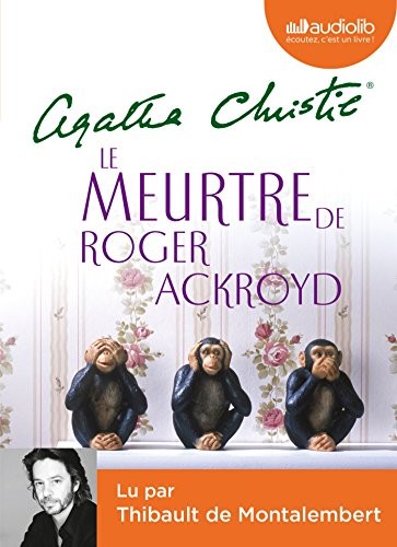Le Meurtre de Roger Ackroyd Livre audio 1CD MP3 [ audiobok in French ] (AudiobookFormat, French and European Publications Inc, AUDIOLIB)