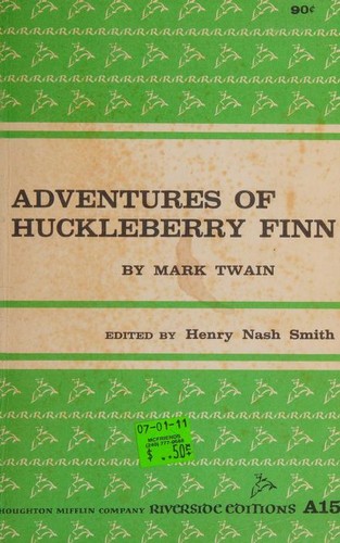 Mark Twain: Adventures of Huckleberry Finn (Paperback, 1958, Houghton Mifflin Company)