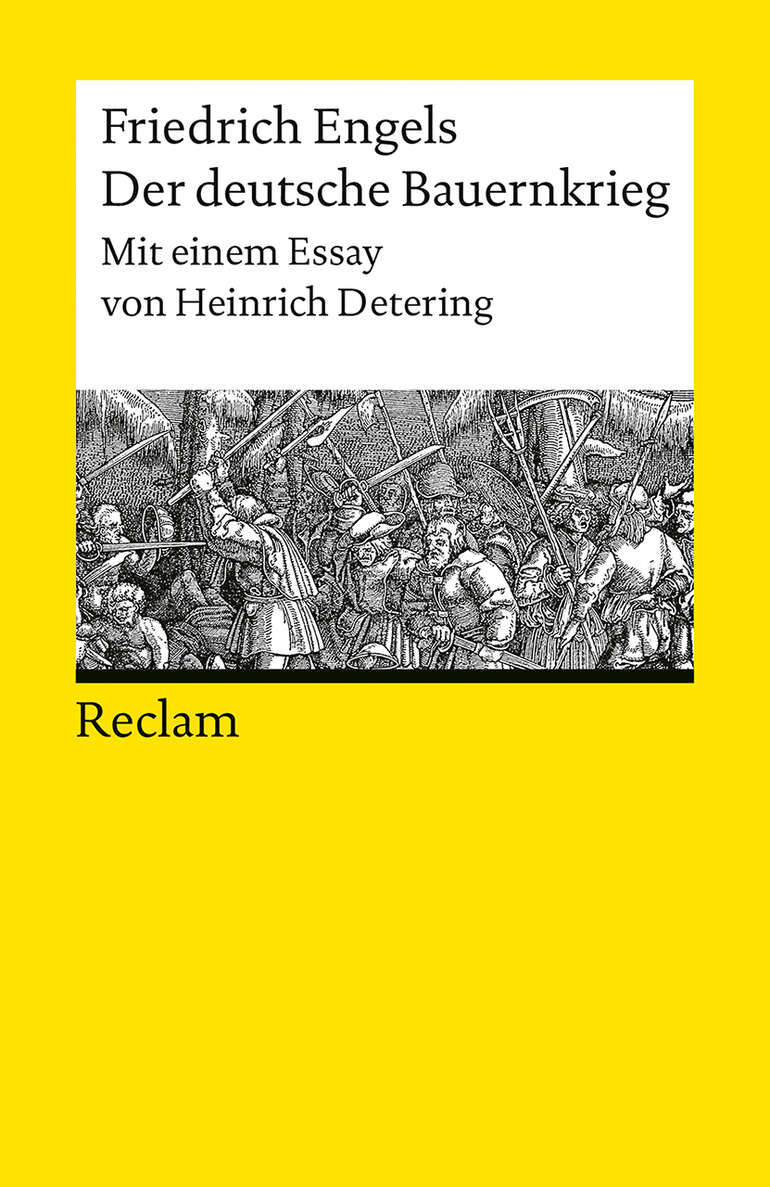 Friedrich Engels: Der deutsche Bauernkrieg (Paperback, German language, 2023, Reclam)