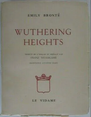 Emily Brontë: Wuthering Heights (French language, 1946, Le Vidame)