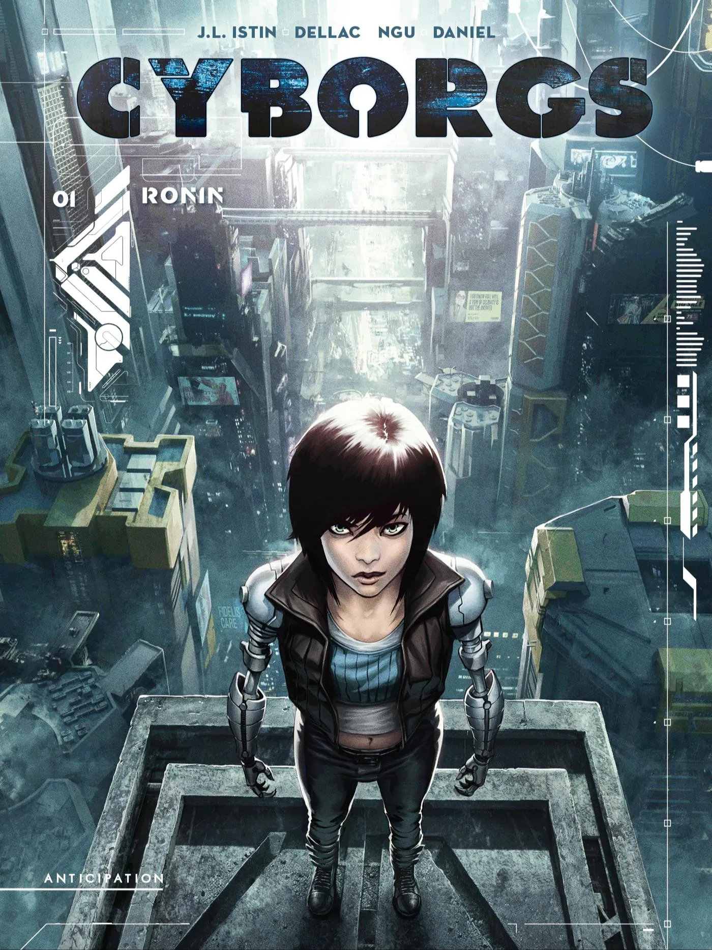 Cyborgs, tome 1 (French language, 2025, Soleil Productions)