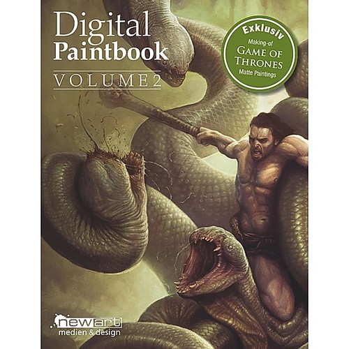 Jack Moik, Younes Bouchlouch, Sven Sauer, Oliver Wetter, Christian Gerth, Roger Hassler, Ken Barthelmey, Luis Peso: Digital Paintbook - Volume 2 (2014, newart medien & design)