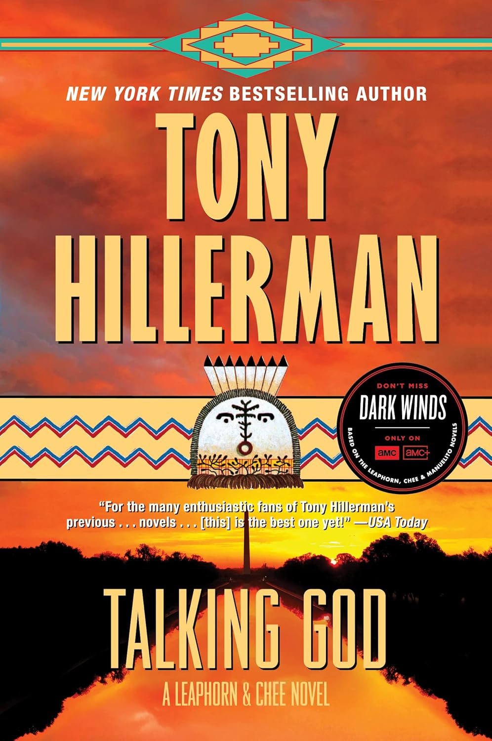 Tony Hillerman: Talking God (Paperback, 1991, HarperPaperbacks)