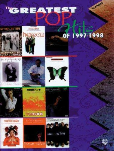 John Brimhall: The Greatest Pop Hits of 1997-1998 (Paperback, 1998, Warner Bros Pubns)