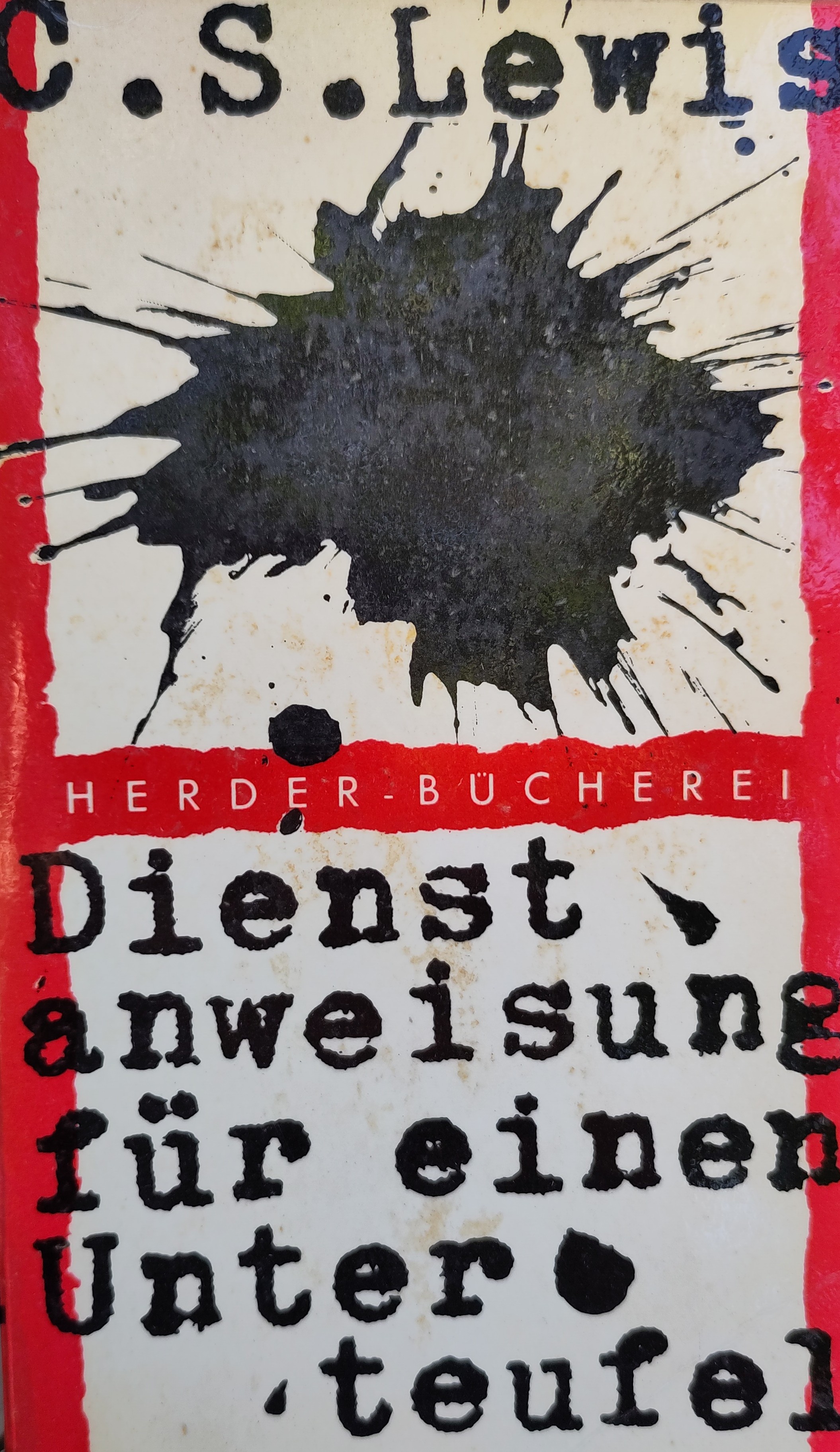 C. S. Lewis: Dienstanweisung für einen Unterteufel (Paperback, Deutsch language, 1957, Herder Verlag GmbH)