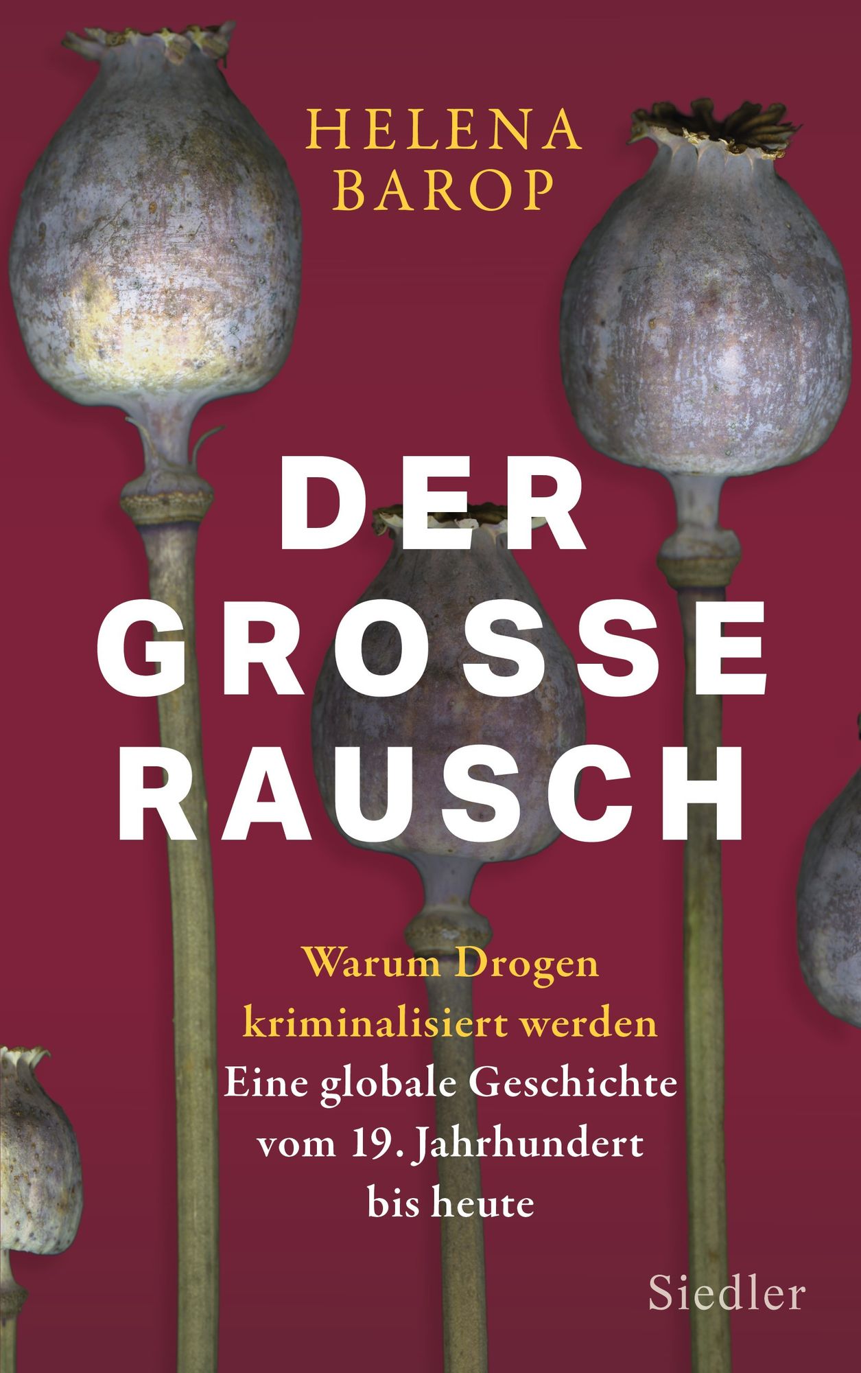 Helena Barop: Der große Rausch (Hardcover, German language, Siedler Verlag)