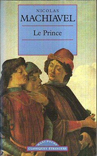 Niccolò Machiavelli: Le prince (French language, 1996)