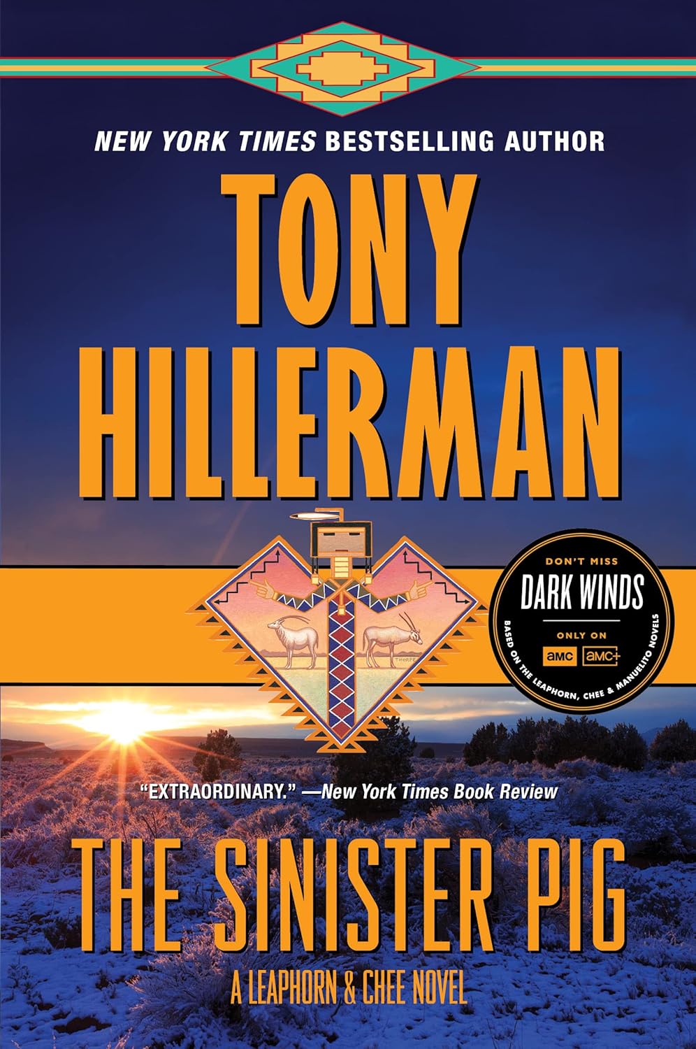 Tony Hillerman: The Sinister Pig (2003, HarperCollins)